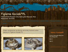 Tablet Screenshot of emiliacats.pl